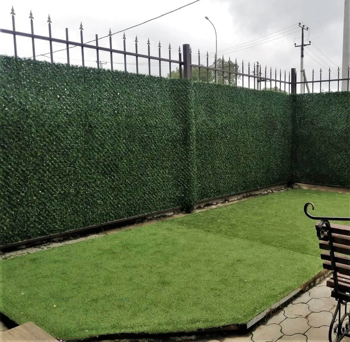 Вечнозеленый забор Grass Fence 33м фото 4 в Петрозаводске